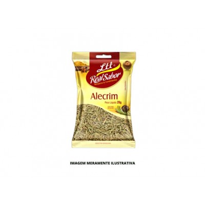 TEMPERO - REAL SABOR - 20g - ALECRIM - CX50