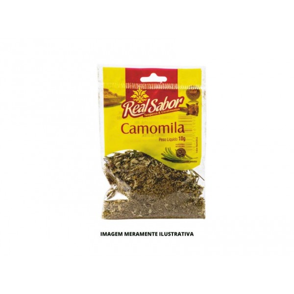 TEMPERO - REAL SABOR - 8g - CAMOMILA - CX50