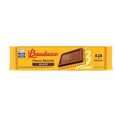 BISCOITO - BAUDUCCO - 80g - CHOCO BISCUIT