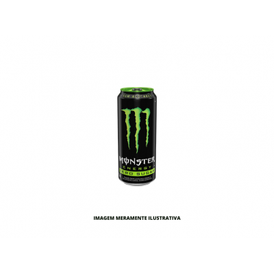 ENERGETICO - MONSTER - LATA 473ML ZERO ACUCAR