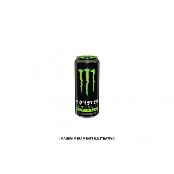 ENERGETICO - MONSTER - LATA 473ML ZERO ACUCAR